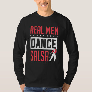 T-shirt Homme Danseur de Salsa Les Hommes Réels Dansent la