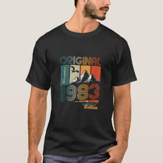 T-shirt Homme de 40e anniversaire Original Décembre Vintag