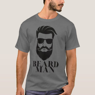 T-shirt Homme de barbe
