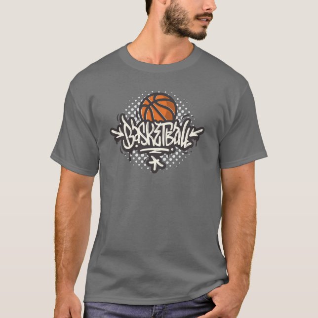 T-shirt homme de basket-ball (Devant)