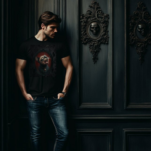 T-shirt homme de chat (Créateur téléchargé)
