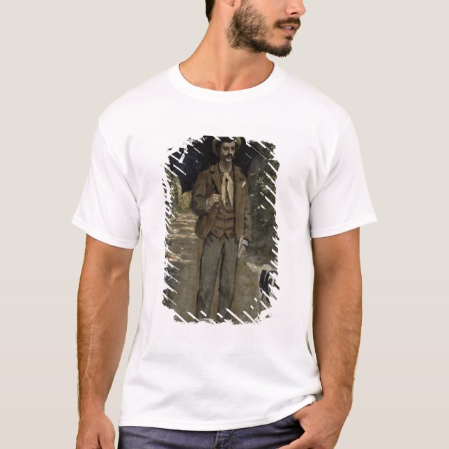 T-shirt Homme de Claude Monet | avec un parapluie, (Devant)
