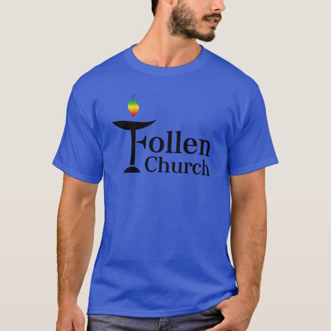 T-shirt homme de l'église Follen (Devant)