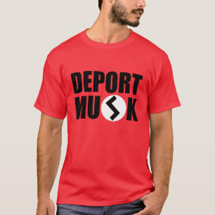 T-shirt homme de musc d'expulsion