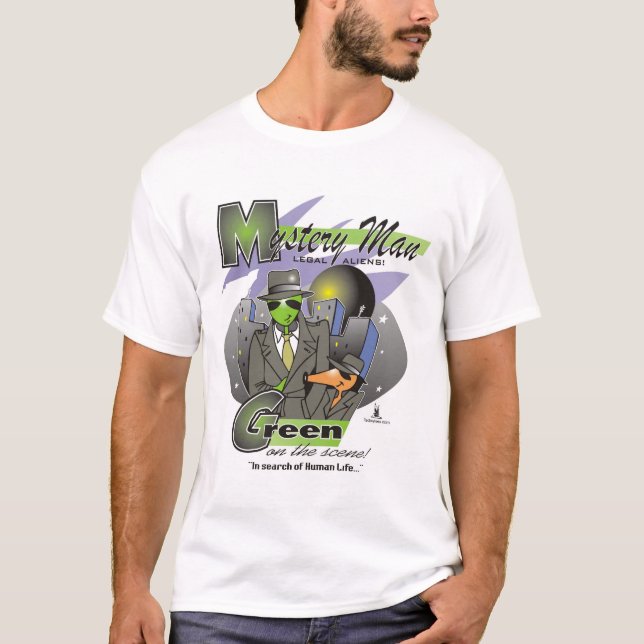T-shirt Homme de mystère par Gregory Gallo (Devant)