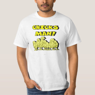 T-SHIRT HOMME DE POUSSINS !