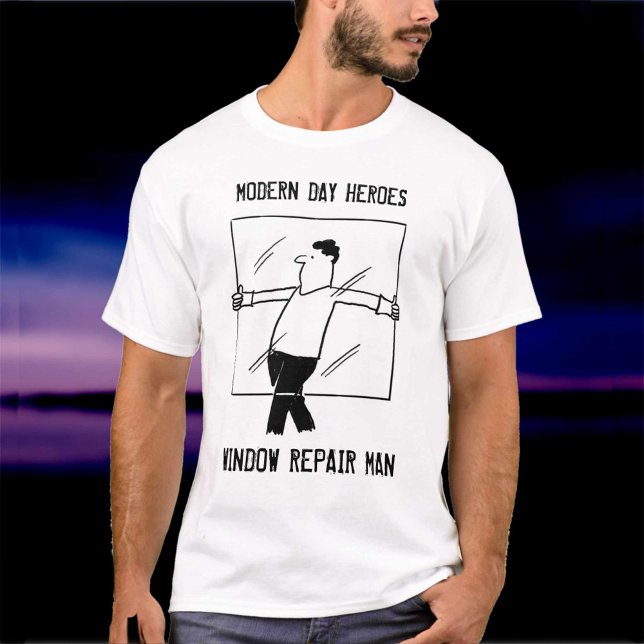 T-shirt Homme de réparation de fenêtre (Créateur téléchargé)