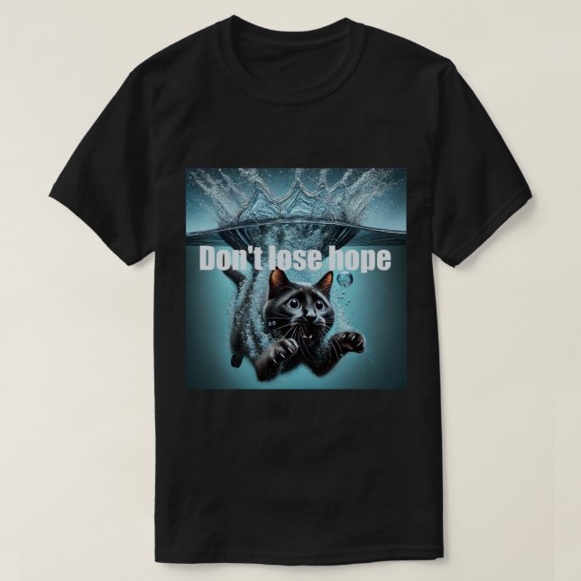 T-shirt homme décontracté avec une inscription mot (Design devant)
