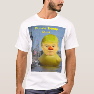 T-shirt homme Donald Trump Rubber Yellow Duck