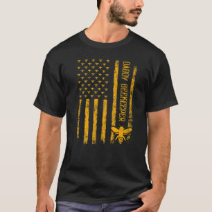 T-shirt homme drapeau américain vintage Papa apicu