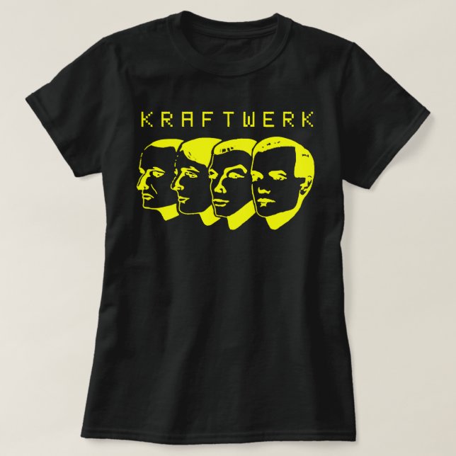 T-shirt Homme drôle Allemand Kraftwerk Band Love You Fans (Design devant)