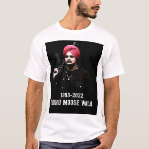 T-shirt Homme Drôle indien Sidhu Five Moose Man Wala Acteu