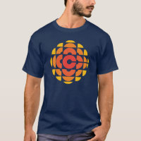 T-shirt homme du logo CBC 1974