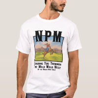 T-shirt homme du NPM Wild West