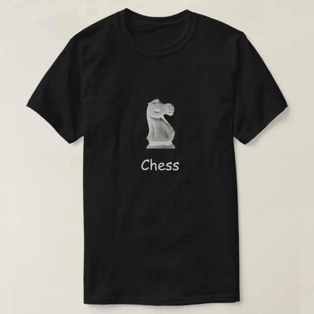 T-shirt homme - Échecs sombres (Design devant)