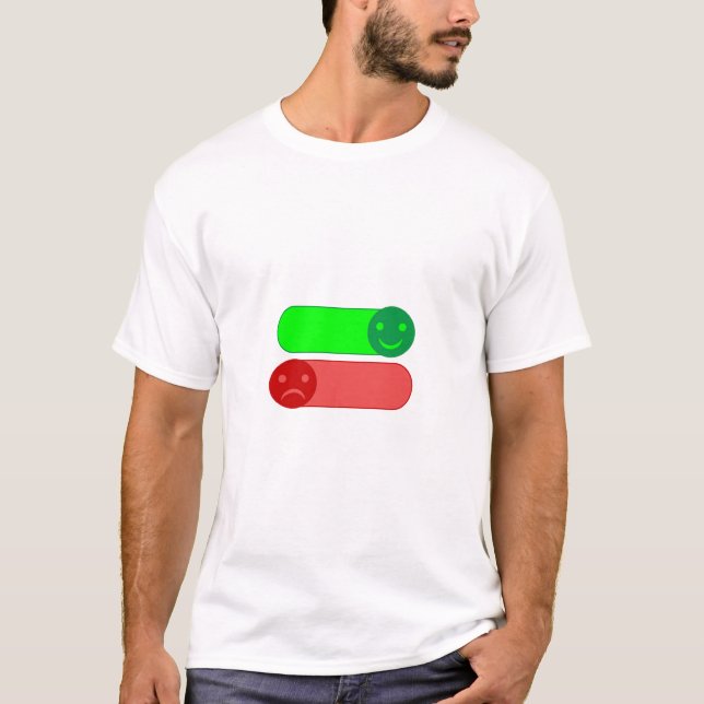 T-shirt homme Emoji Mood Switch (Devant)