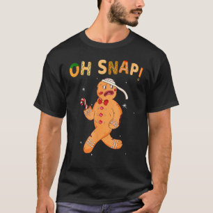 T-shirt Homme en pain d'épices Oh Snap Costume de biscuit