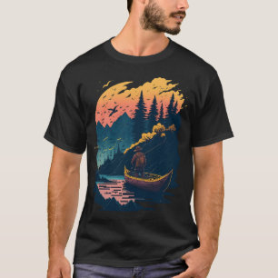 T-shirt homme en train de pêcher