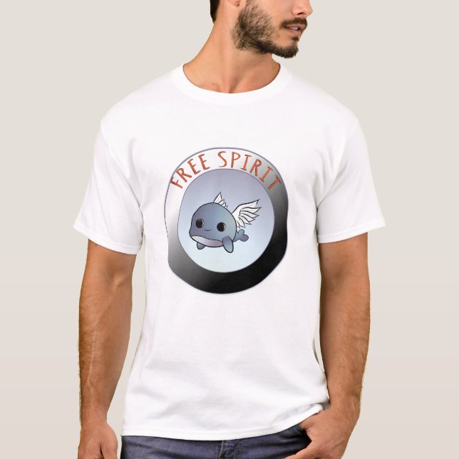 T-shirt Homme esprit libre (Devant)