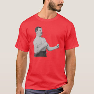 T-shirt Homme excessivement viril Meme