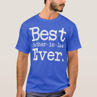T-shirt Homme Fatherinlaw Cadeau Meilleur Patrie Jamais 