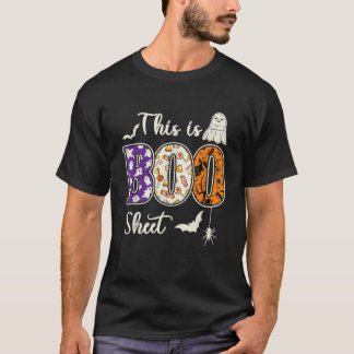 T-shirt Homme Femme C'Est La Feuille De Boite Retro Ghost 