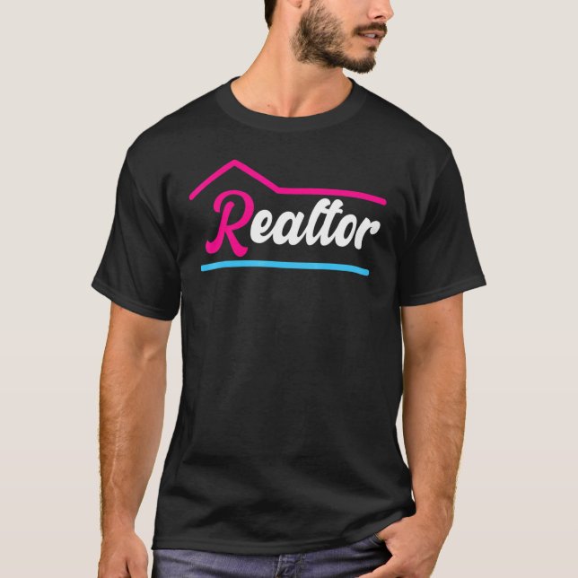 T-shirt Homme Femme Réalisateur Agent immobilier Realtor (Devant)