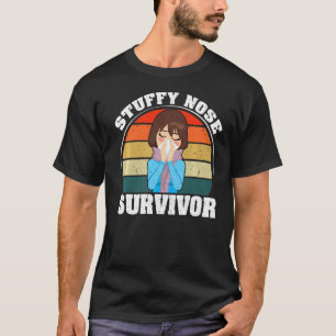 T-shirt Homme Femmes Sensibilisation Vintage Stuffy Surviv