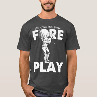 T-shirt Homme Foreplay Innuendo Funny Golf Adulte Humour
