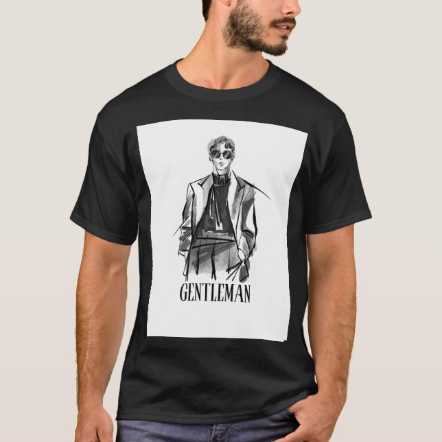 T-shirt Homme Gental (Devant)