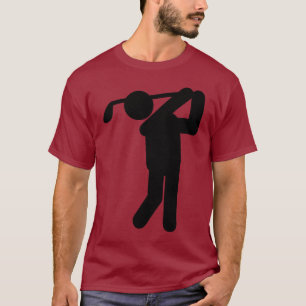 T-shirt Homme Golfer - Symbole de golf