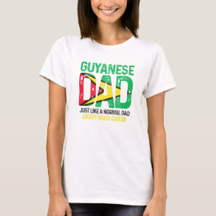 T-shirt Homme Guyane Papa Comme Papa Normal Sauf Beaucoup 