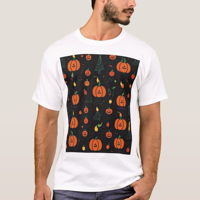 T-shirt homme Halloween (Devant)
