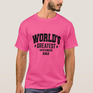 T-shirt Homme Havanais Chien Papa