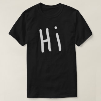 T-shirt homme "HI"