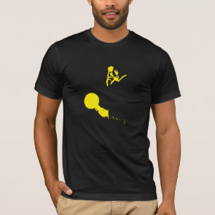 T-shirt Homme hors de temps (jaune électrique)