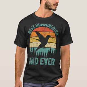 T-shirt Homme Hummingbird Vintage Meilleur Hummingbird Pap