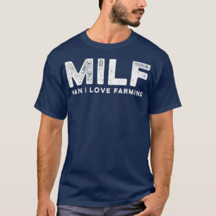 T-shirt Homme I Love Farming Funny Farmers Noël