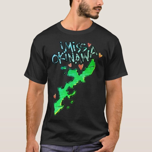 T-shirt homme I Miss Okinawa (Devant)