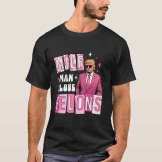 T-shirt Homme J'aime félins politique drôle trump présiden