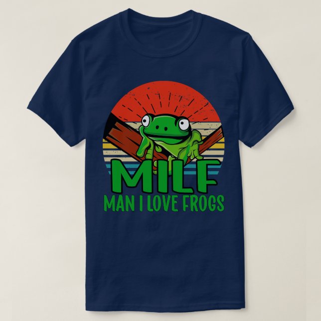 T-shirt Homme J'aime Frogs 2 (Design devant)