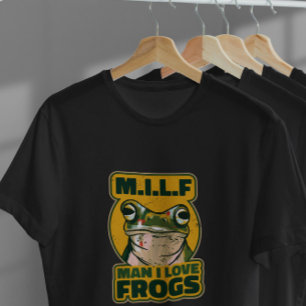 T-shirt Homme j'aime les grenouilles