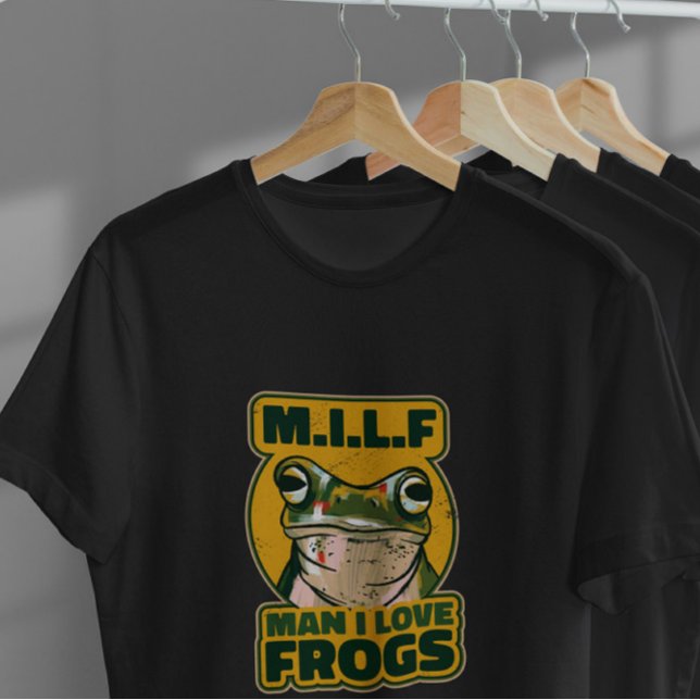 T-shirt Homme j'aime les grenouilles (Créateur téléchargé)