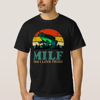 T-shirt Homme j'aime les grenouilles classique