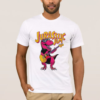 T-Shirt Homme Jam Jam Jurassic - Dinosaure Jouer G