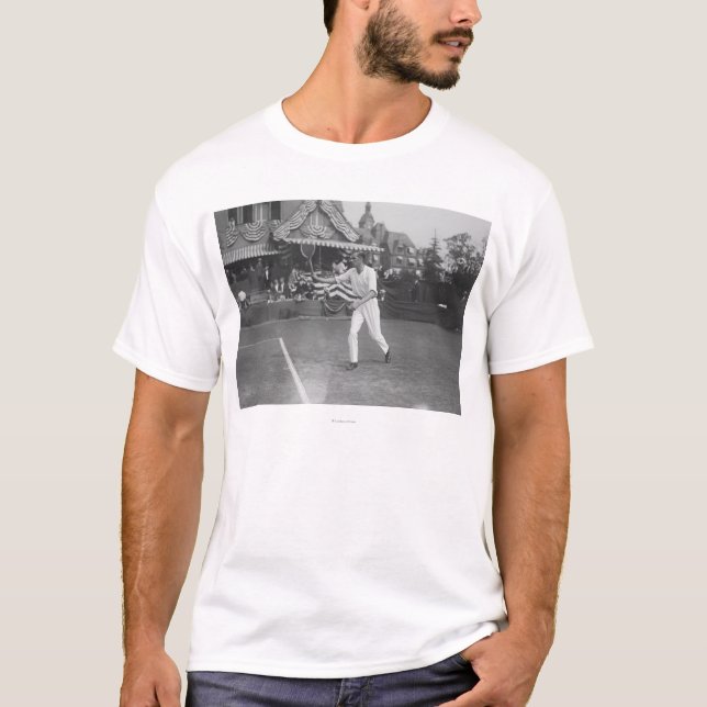 T-shirt Homme jouant au tennis dans le tournoi de (Devant)