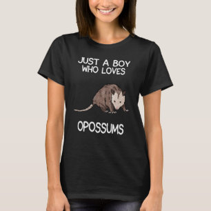 T-shirt Homme juste un garçon qui aime Opossum Opossum Pro