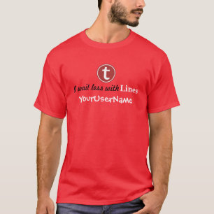T-shirt homme Lines (couleurs vives)