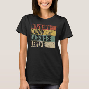 T-shirt Homme Mari Daddy Lacrosse Légende Lacrosse Sport