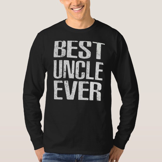 T-shirt Homme Meilleur Oncle Jamais Tee De Niece Nephew (Devant)